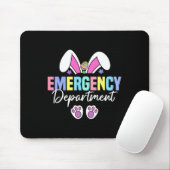 Notfallabteilung Ostern Bunny Er Nurse Oster Mousepad (Mit Mouse)