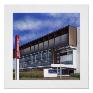 Notfallabteilung Poster