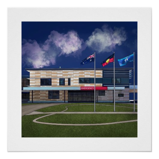 Notfallabteilung Poster (Vorderseite)