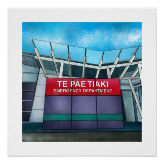 Notfallabteilung Poster