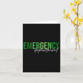 Notfallabteilung St Patricks Day Emergency Roo Karte (Gelbe Blume)