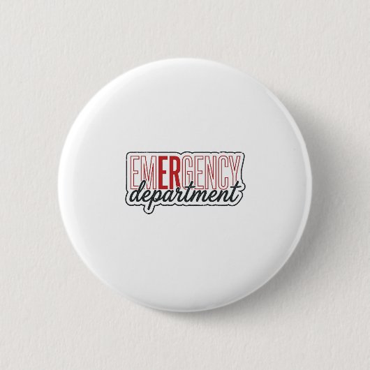 Notfallabteilung-Typografie-Shirt-Design_1 Button (Vorderseite)