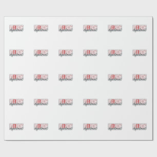 Notfallabteilung-Typografie-Shirt-Design_1 Geschenkpapier