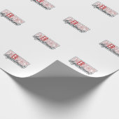 Notfallabteilung-Typografie-Shirt-Design_1 Geschenkpapier (Ecke)