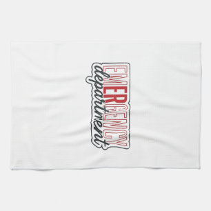Notfallabteilung-Typografie-Shirt-Design_1 Geschirrtuch