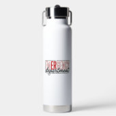 Notfallabteilung-Typografie-Shirt-Design_1 Trinkflasche (Vorderseite)
