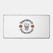 Notfallabteilungsraum Er Nurse Skeleton Hallo Schreibtischunterlage (Vorderseite)