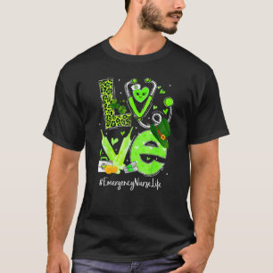 Notfallkrankenschwester Krankenpfleger Leben Liebe T-Shirt