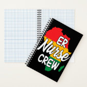 Notfallkrankenschwester-Team Notizblock (Innen)