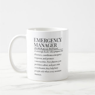 Notfallmanager Kaffeetasse