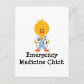 Notfallmedizin Kick Postkarte (Vorderseite)