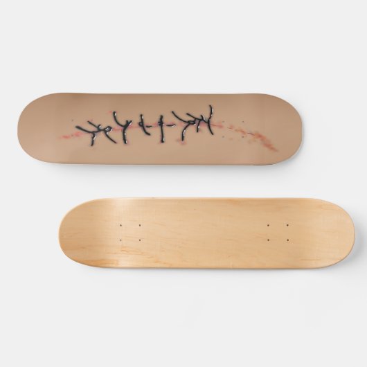 Notfallraum Skateboard (Horizontal)