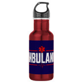🚑 Notfallreaktion Edelstahlflasche (Vorderseite)