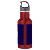 🚑 Notfallreaktion Edelstahlflasche (Rückseite)