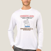 NOTFALLSCHOCOLATE VON Boynton Tri-Blend Shirt (Vorderseite)