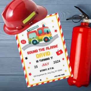 Notfallspaß! Einladung zur Feuerwehr-Themenparty
