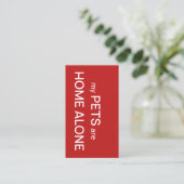 Nothelfer Visitenkarte (Stehend Vorderseite)