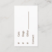 Nothelfer Visitenkarte (Rückseite)