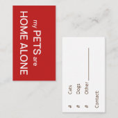 Nothelfer Visitenkarte (Vorne/Hinten)