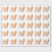 Nothin aber Mais-Hund Geschenkpapier (Flach)