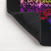 Nothin', aber zittrig-Rainbow-Mouse-Pad Mousepad (Ecke)