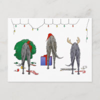 Nothin' Butt A Deerhound Christmas