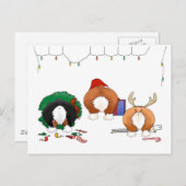 Nothin' Hintern A Corgi Weihnachten (Vorne/Hinten)