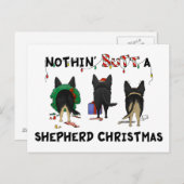 Nothin' Hintern A German Shepherds Weihnachten (Vorne/Hinten)