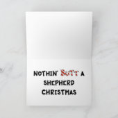 Nothin' Hintern A German Shepherds Weihnachten (Innenseite)