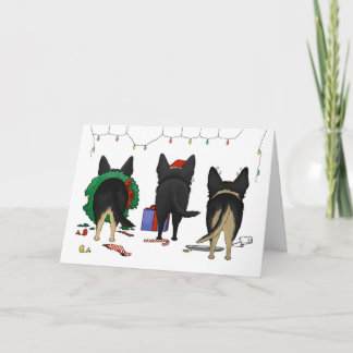 Nothin' Hintern A German Shepherds Weihnachten