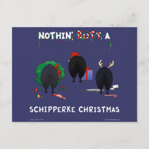 Nothin' Hintern A Schipperke Weihnachten