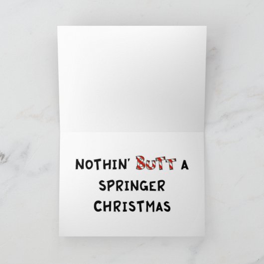 Nothin' Hintern A Springer Weihnachten (Innenseite)