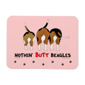 Nothin' Hintern Beagle Magnet (Horizontal)