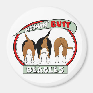 Nothin' Hintern Beagle Magnet