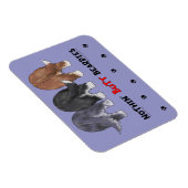 Nothin' Hintern Beardies Magnet (Rechte Seite)