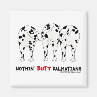 Nothin' Hintern Dalmatiners Magnet