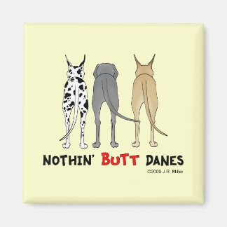 Nothin' Hintern Danes Magnet