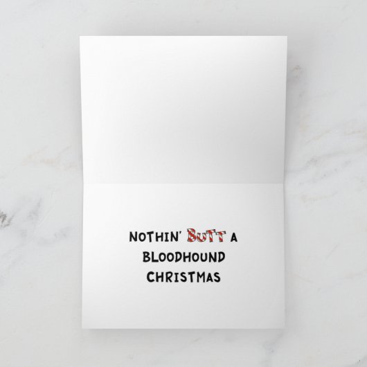 Nothin' Hintern Ein Bluthund Weihnachten (Innenseite)