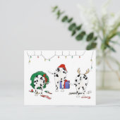 Nothin' Hintern Ein Dalmatiner Weihnachten (Stehend Vorderseite)