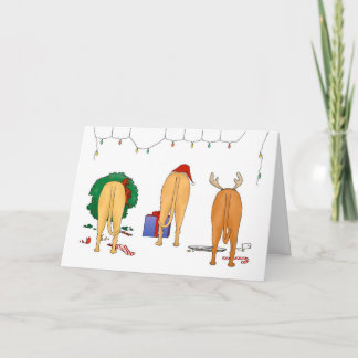 Nothin' Hintern Ein rhodesisches Weihnachtsfest Feiertagskarte