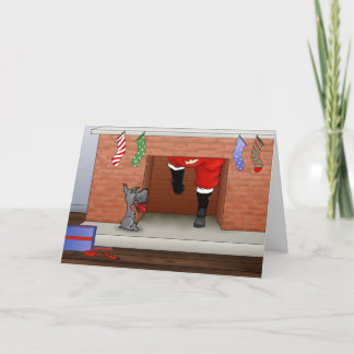 Nothin' Hintern Ein Schnauzer Weihnachten