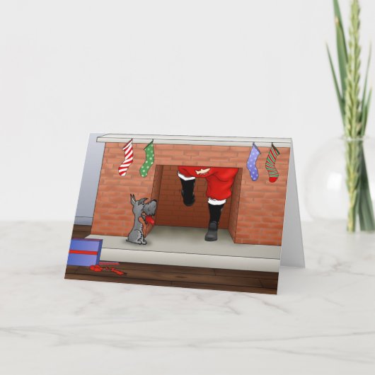 Nothin' Hintern Ein Schnauzer Weihnachten (Vorderseite)