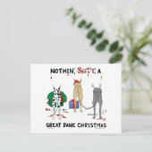 Nothin' Hintern ein Tanzfestival Feiertagspostkarte (Stehend Vorderseite)