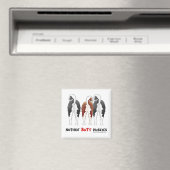 Nothin' Hintern Huskieses Magnet (In Situ (Geschirrspüler))