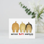 Nothin' Hintern Norfolks Postkarte (Stehend Vorderseite)