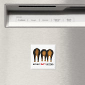Nothin' Hintern Rotties Magnet (In Situ (Geschirrspüler))