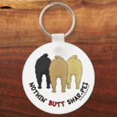 Nothin' Hintern Shar-Pei Schlüsselanhänger (Vorderseite)
