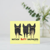 Nothin' Hintern Shepherds Postkarte (Stehend Vorderseite)