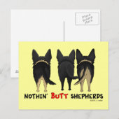 Nothin' Hintern Shepherds Postkarte (Vorne/Hinten)