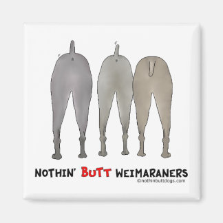 Nothin' Hintern Weimaraners Magnet
